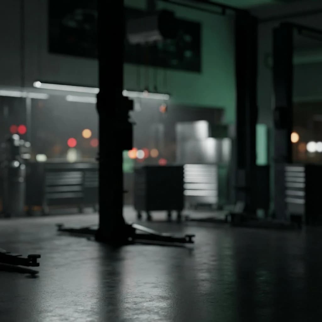 Dark Workshop Background