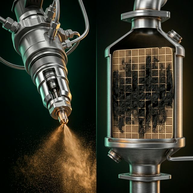 Enjektör Arızaları: Küçük Bir Damla DPF'i Nasıl Bir Gecede Tıkayabilir?